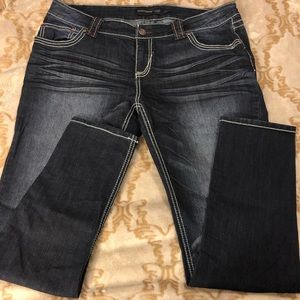 Rue21 Dark Wash Skinny Jeans 13/14